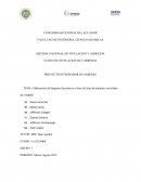 Elaboración de lámparas decorativas a base de latas de aluminio recicladas