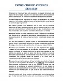 Exposicion asesinos seriales