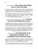 LA CIMENTACIÓN SE EJECUTA CON RECURSOS PROVENIENTES DEL EJECUTIVO REGIONAL