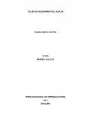 TALLER DE REQUERIMIENTOS LEGALES