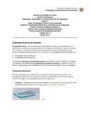 Tema: Propiedades físicas de los materiales