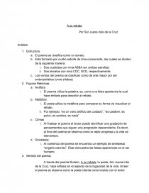 A Su Retrato Analisis PDF - Descargar