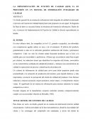 Casa de la calidad total