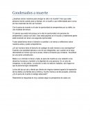 Condenados a muerte