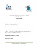 Problemática de lento aprendizaje en un alumno de 3er. grado de primaria en la escuela Margarita Maza de Juárez
