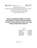 LA CONTABILIDAD CON LOS CONSEJOS COMUNALES