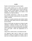 Alicia en el Pais de las Maravillas