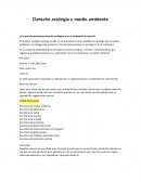 Derecho ecológico apuntes