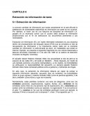 Extracción de información de texto