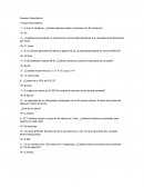 Examen Psicométrico Prueba Psicométrica