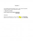 Actividad de Estados Financieros