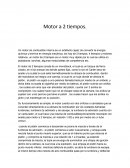 Ensayo,motor 2 tiempos