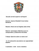 Trabajo: Ejercicio sobre un texto oral