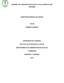 INFORME FACTURACION EN SALUD EN LA E.S.E HOSPITAL SAN JERONIMO