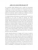 ¿Esta es la carrera indicada para mí?