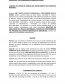 DISOLUCION DE VINCULO MATRIMONIAL