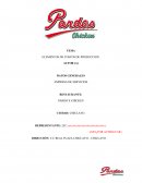 ELEMENTOS DE COSTOS DE PRODUCCION EN EL RESTAURANT PARDO´S CHIKEN