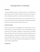 Trabajo de campo psicologia social y comunitaria