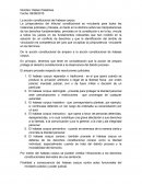 La acción constitucional del habeas corpus
