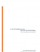 Folleto salud ocupacional