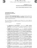 Cancelacion antecedentes