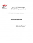 TRABAJO DE APLICACIÓN DE ESTADÍSTICA