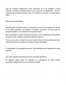 Honores mes de octubre