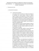 Tesis "CREACIÓN DE UNA AGENCIA DE TURISMO EN EL DISTRITO DE CANCHAQUE QUE DESARROLLE EL TURISMO RECEPTIVO EN ALIANZA CON OPERADORES LOCALES Y NACIONALES"