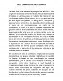 Ensayo Crisis en Siria