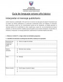 GUÍA DE TEXTOS PUBLICITARIOS