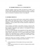 El hombre primitivo