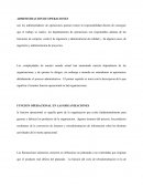 Administracion de operaciones. Funcion operacional en las organizaciones