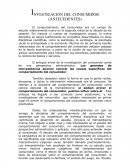 INVESTIGACIÓN DEL CONSUMIDOR (ANTECEDENTES)