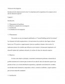 Introducción a un anteproyecto de tesis