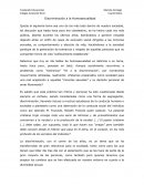 Aque se debe la discriminación a la Homosexualidad