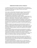 DERECHO INTERNACIONAL PÚBLICO