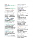 Montaje electrico de un semaforo