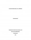 Clima Organizacional