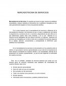 Que es la Mercadotecnia de servicios