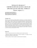 Exportacion de datos