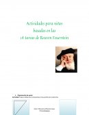 Actividades para niños basadas en las 14 tareas de Reuven Feuerstein