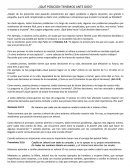 Tema de Que posición tenemos ante Dios