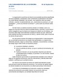 La organización económica se trata de una sociedad económica planificada