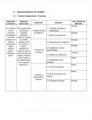 Operacionalizacion de Variables