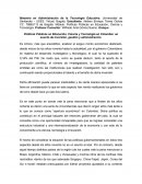 Las Políticas Públicas en Educación, Ciencia y Tecnología en Colombia: un asunto de inversión, gestión y administración.
