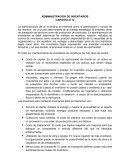 ADMINISTRATORIO DE INVENTARIOS CAPITULO 12 INTRODUDCION