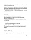 CLASIFICACION CAPITULO III FALSIFICACION Y USO DE DOCUMENTOS EN GENERAL