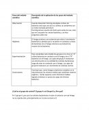 Descripción de la aplicación de los pasos del método científico