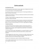 Electrolisis del agua y Tensión superficial