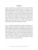 Conclusion constitución política